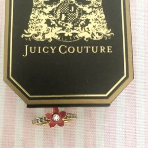 Juicy Couture Floral Flower Ring